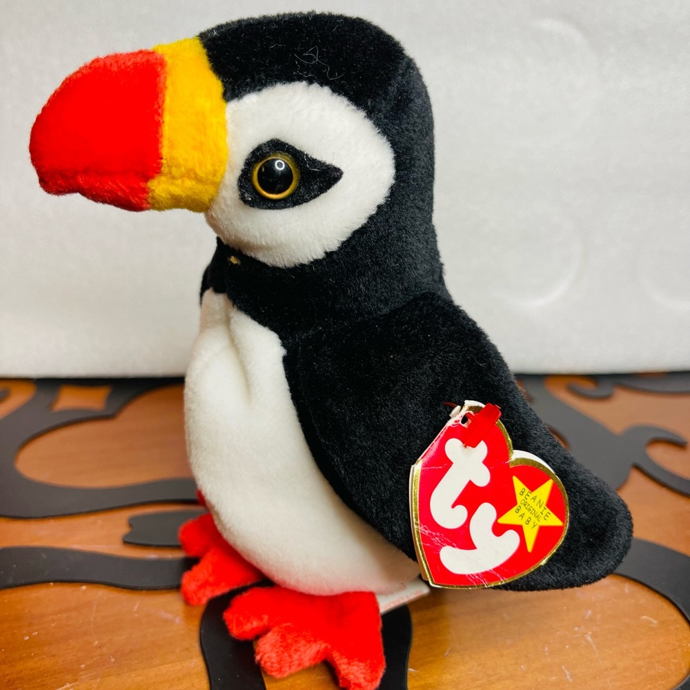 Ty Beanie Baby Puffin Plush Toy